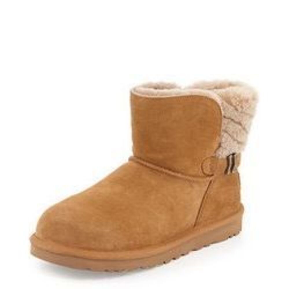 UGG Adria Mini Deco Ankle short size 7 1013306 winter cozy